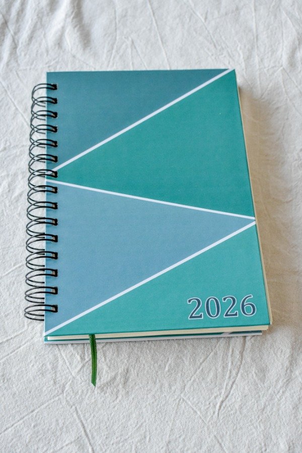 Producto - Agenda semanal - Verde agua