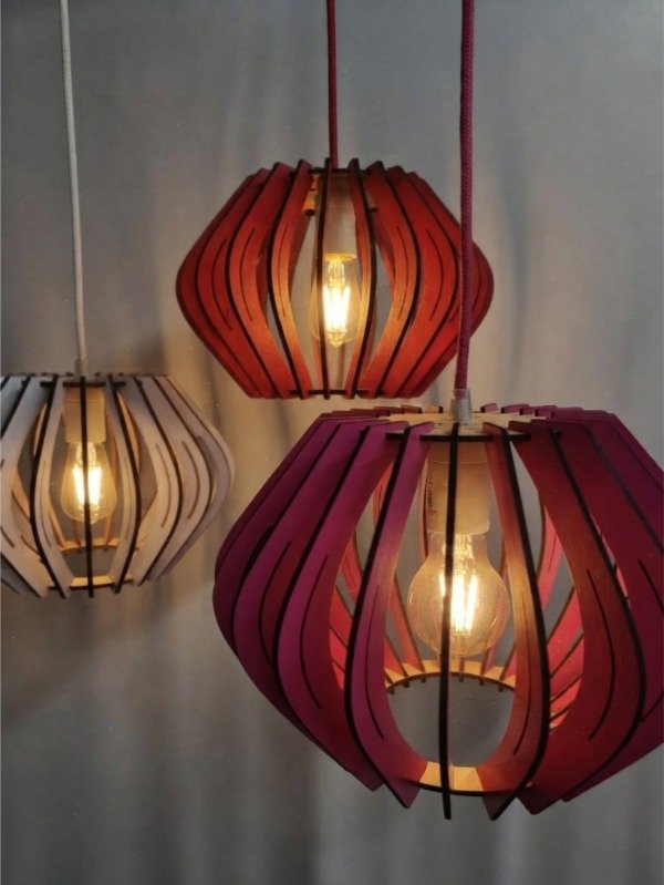 Producto - Lámpara colgante ACRUX / Fucsia Power - 3