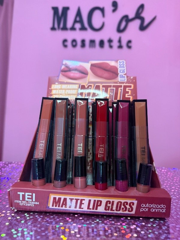 Producto - Labial líquido matte Black color Tei - 0