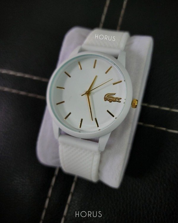 Producto - Lacoste Blanco y Dorado