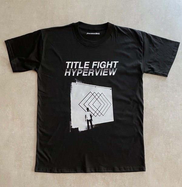 Producto - Remera Title Fight - Hyperview - negro