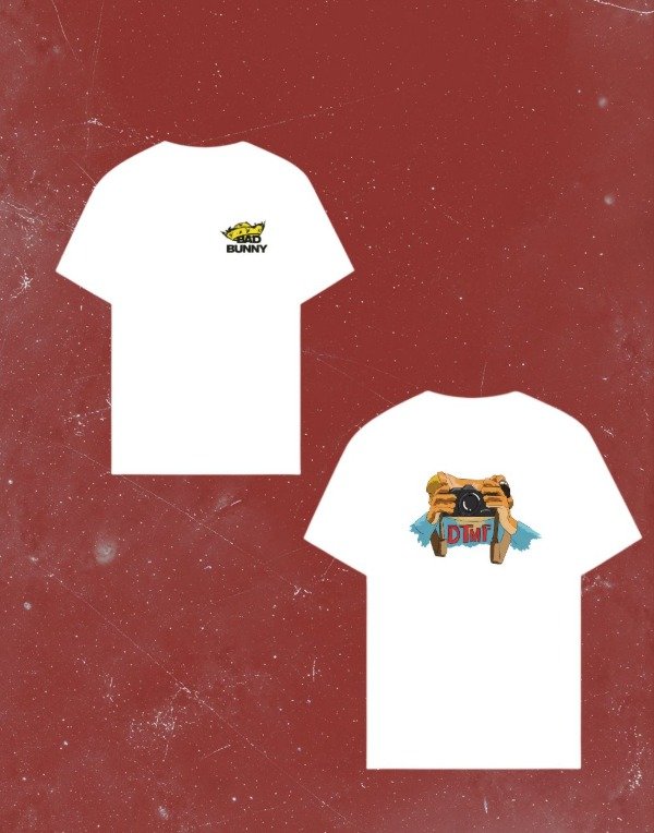 Producto - REMERA OVERSIZE - BAD BUNNY