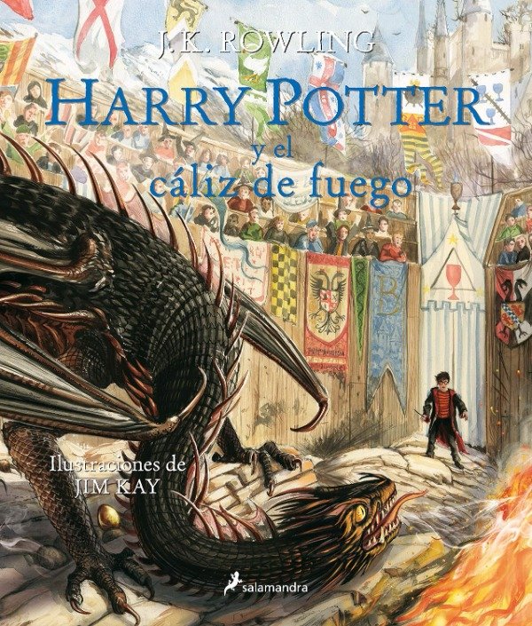 Producto - Harry Potter y el cáliz de fuego (Edición Ilustrada 4)