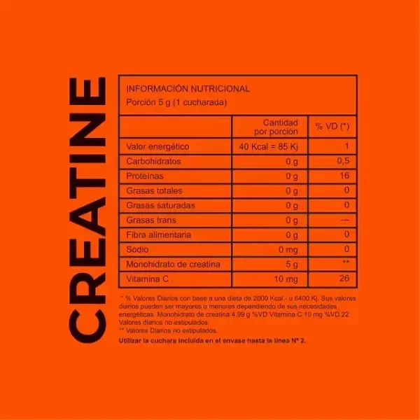 Producto - CREATINE MICRONIZED 300 GRS. - XBODY EVOLUTION - 1