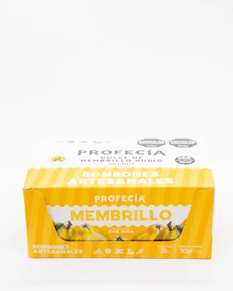 Producto - Membrillos Profecia Caja 28 unidades 35 gr