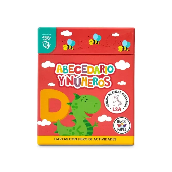 Producto - Tarjeta abecedario y números Marca: Barco de papel - 2