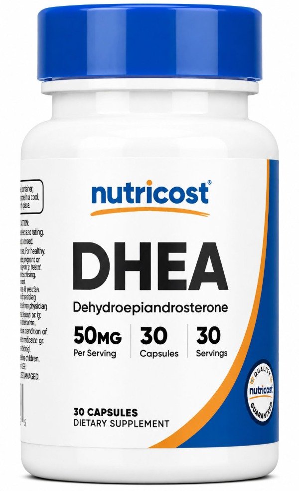 Producto - Nutricost - DHEA (deshidroepiandrosterona) 50mg x 30capsulas.