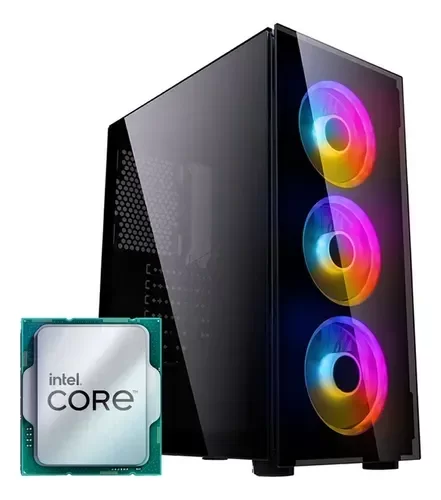 Producto - PC INTEL I5 12400 + 16GB DDR5 + SSD M2 512 GB + Gabinete RGB