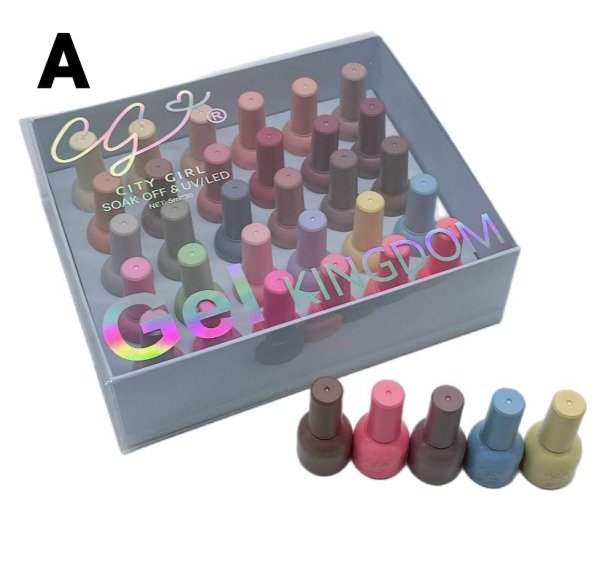 Producto - City Girl Caja A x30 colores x5ml