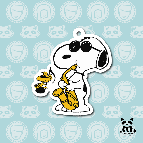 Producto - Llavero Snoopy y Woodstock Música