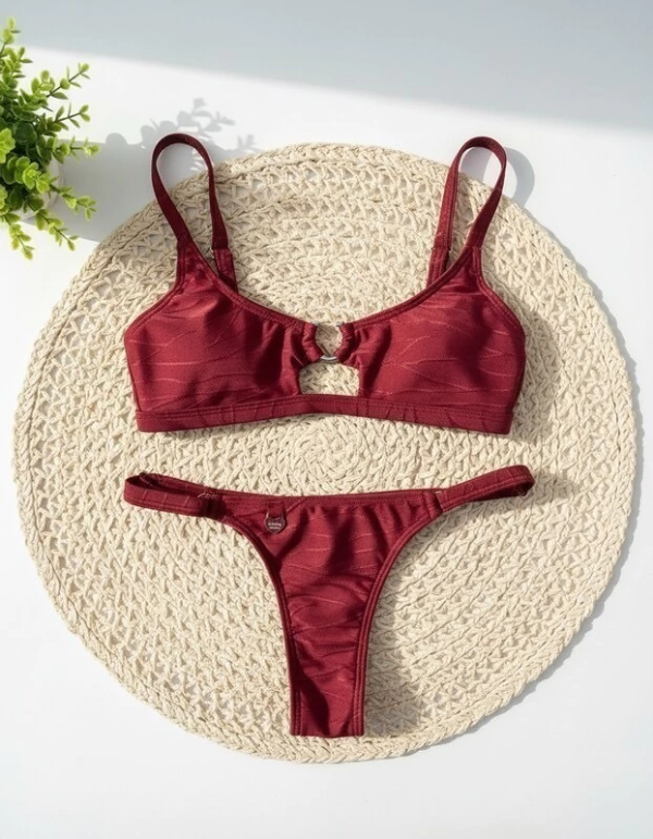 Producto - Bikini Amber texturada - Uva