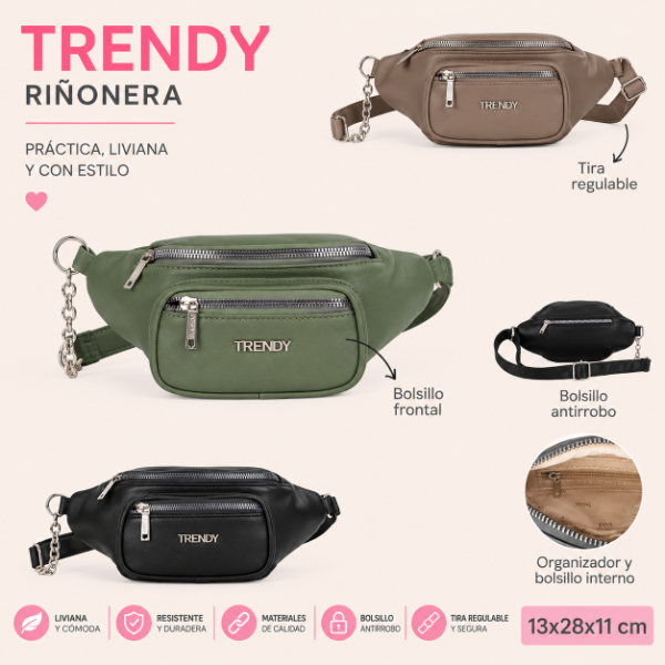 Producto - RIÑONERA TRENDY COD 31847