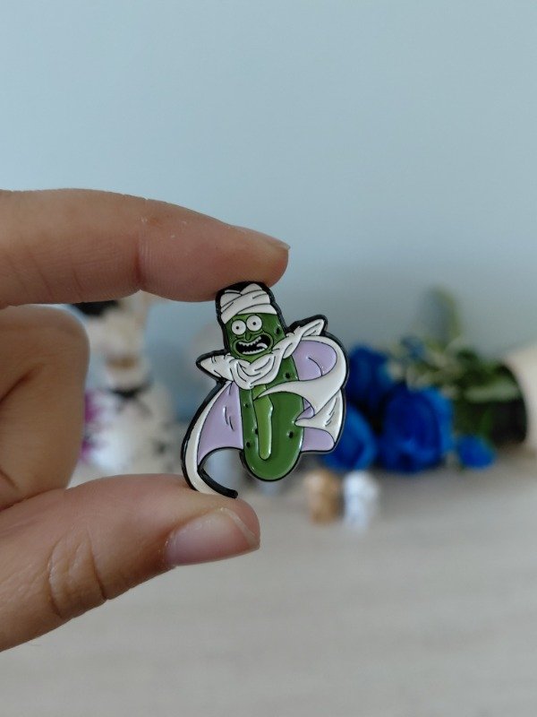 Producto - Pin metalizado - Rick y Morty y Dragon Ball Z #0914