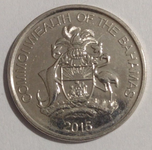 Producto - Bahamas 25 cents 2015 - 1