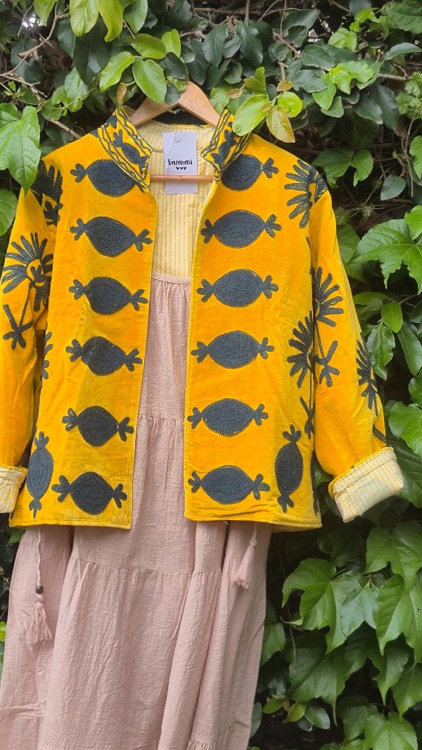 Producto - Chaqueta Varanasi Amarilla - 4