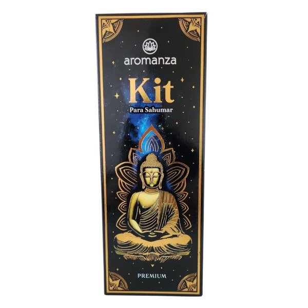 Producto - Kit Completo Para Sahumar Premium Aromanza
