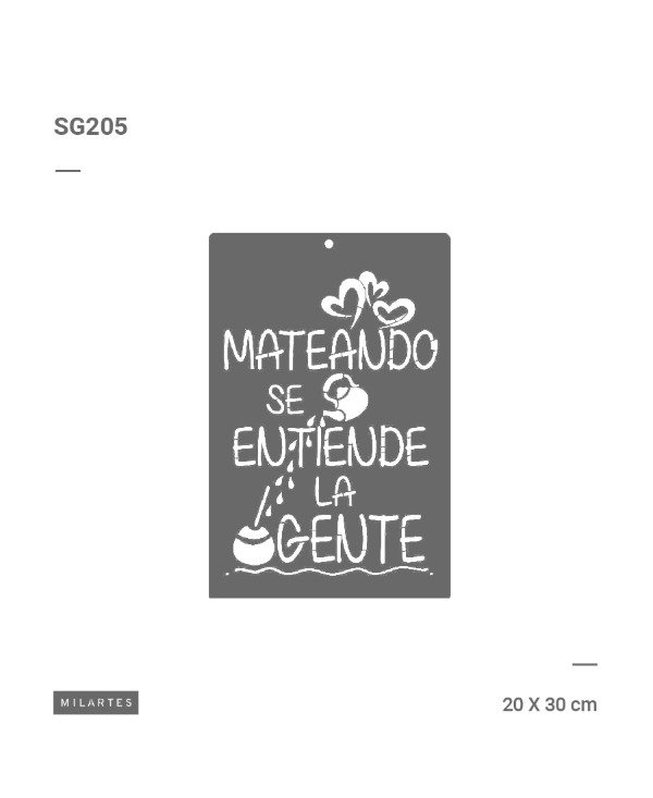 Producto - Stencil MILARTES SG 205