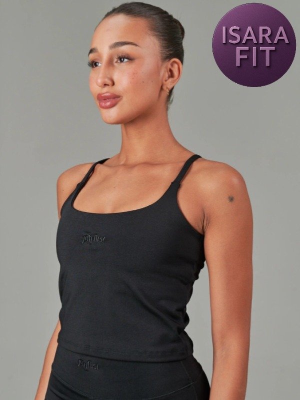 Producto - Musculosa Cropped Negro - 2
