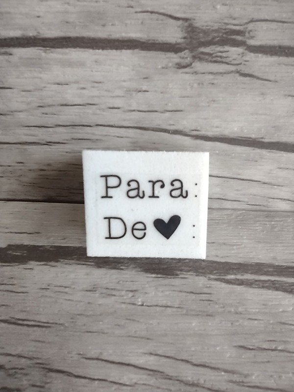Producto - Sello 2x2 cm