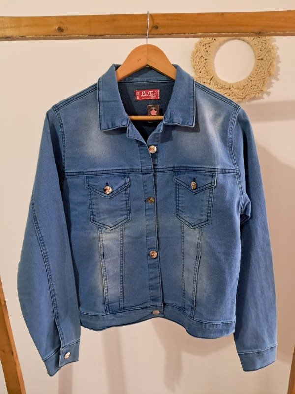 Producto - Campera Celeste Jeans