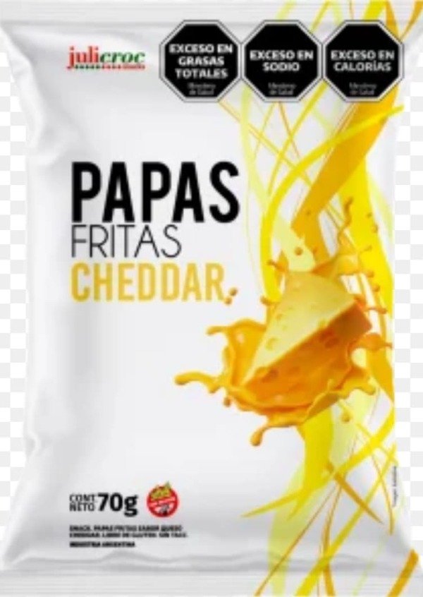 Producto - PAPAS FRITAS CHEDDAR JULICROC