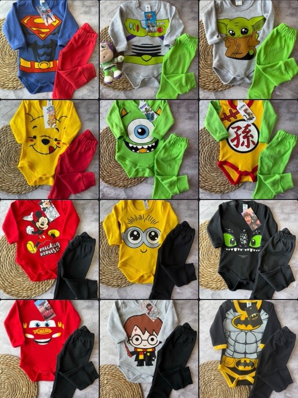 Producto - Bodys con pantalón x5 - 0