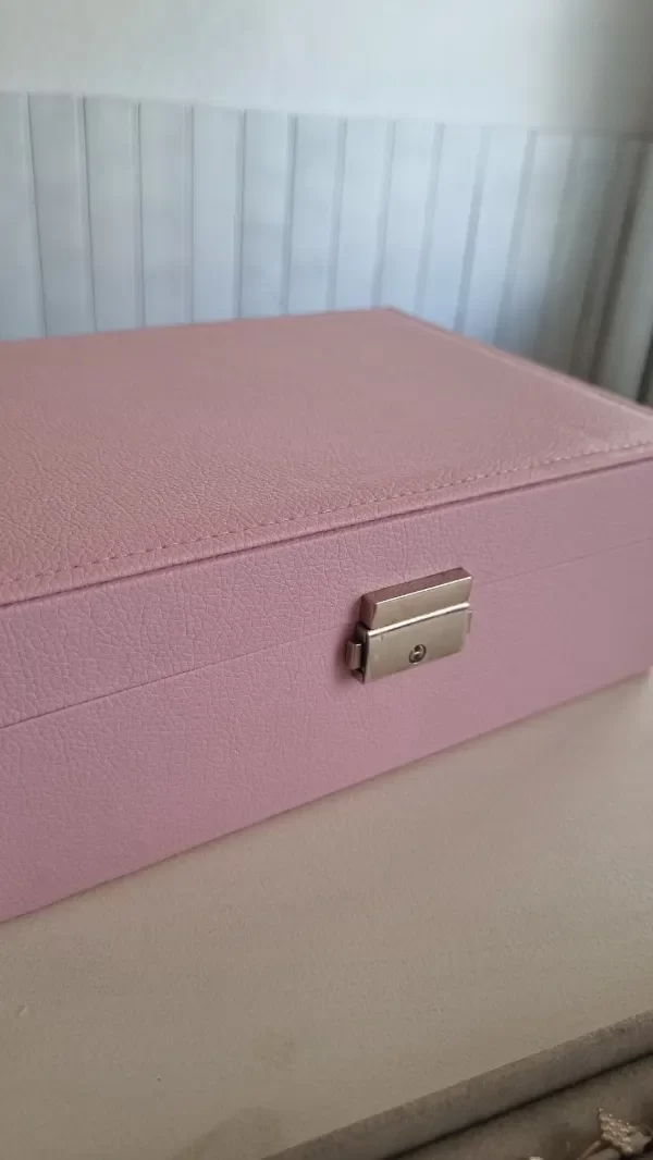 Producto - Alhajero grande doble rosa