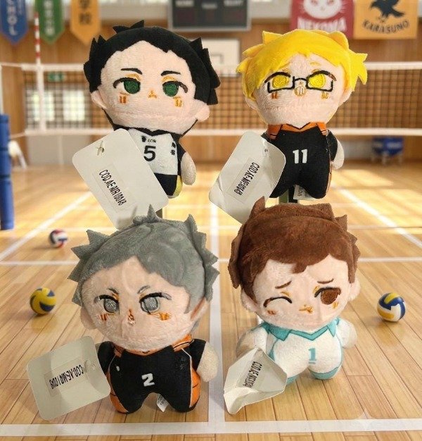 Producto - Peluches Colgantes Haikyuu 10cm Ingrese Para elegir