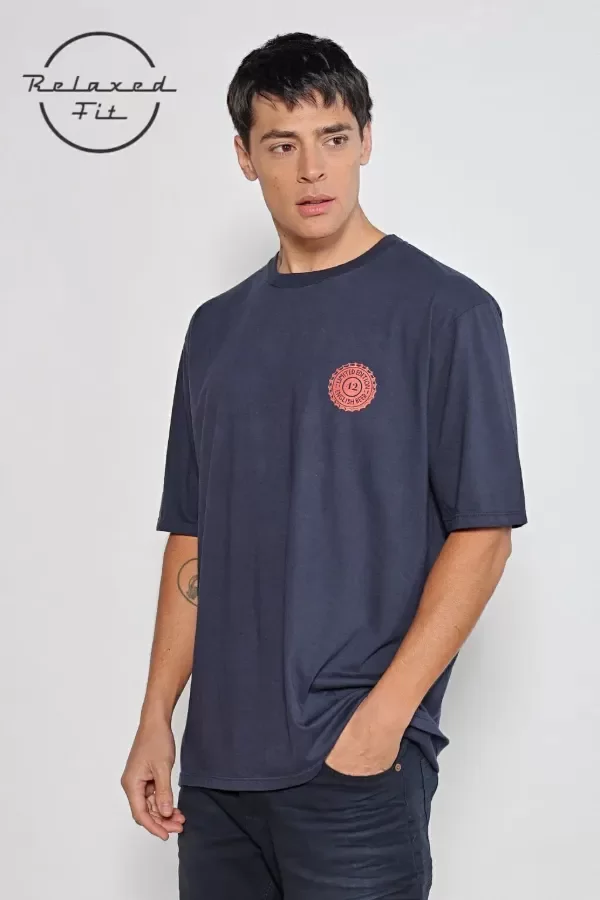 Producto - Remera Beer Azul Old Bridge