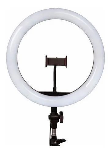 Producto - Aro de luz 30cm blanco 3 tonos regula intensidad