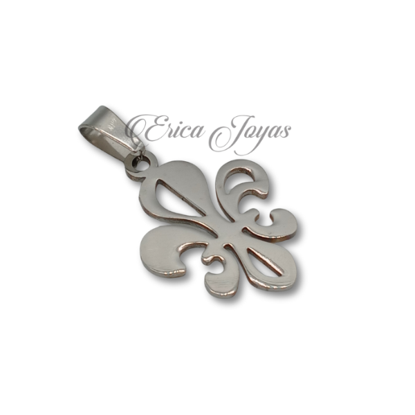 Producto - Dije plano flor de Liz Ho'oponopono (LBDP0086)
