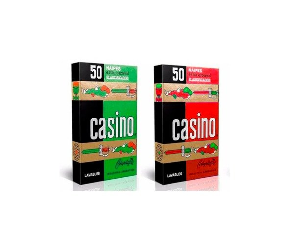 Producto - NAIPES X50-PLASTIFICADOS CASINO