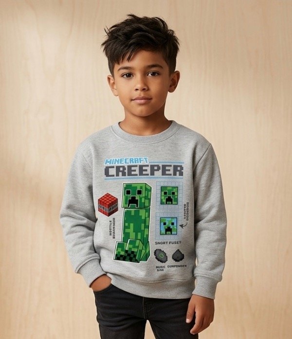 Producto - Buzo Minecraft luminiscente