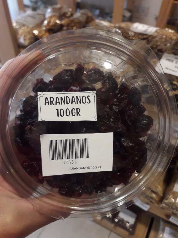 Producto - Arandanos pasas 100gr