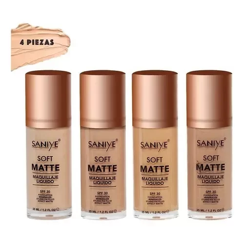 Producto - BASE LÍQUIDA SOFT MATTE - SANIYE