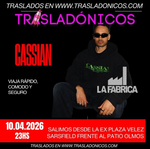 Producto - CASSIAN Y THE ELEMEN LA FABRICA 10/04/2026