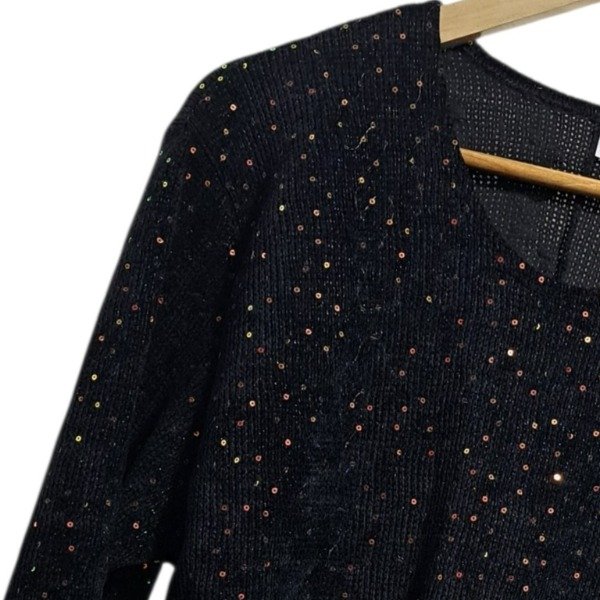 Producto - Sweter hilo con Lentejuelas chiquitas. Delicado y hermoso. - 2