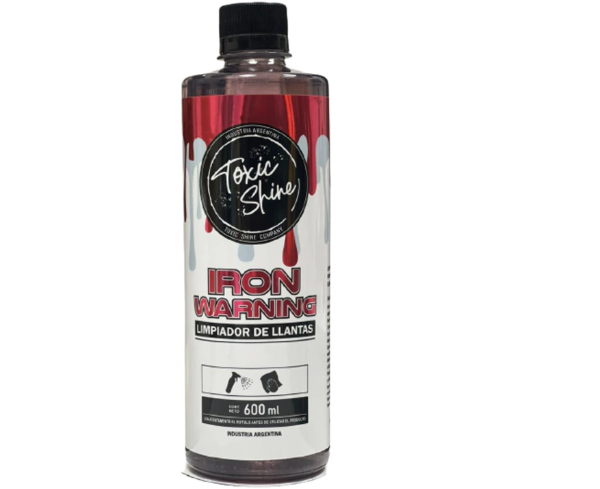 Producto - LImpiador IRON WARNING 600 cc - Toxic Shine