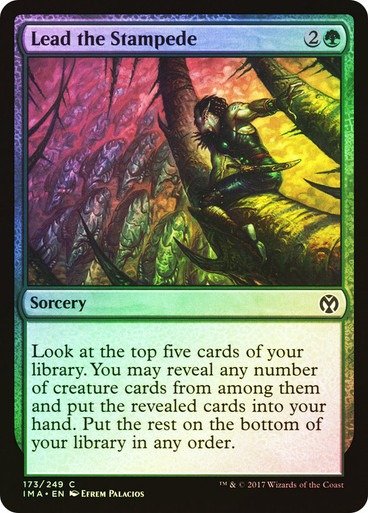 Producto - Lead the Stampede Foil  Iconic Masters