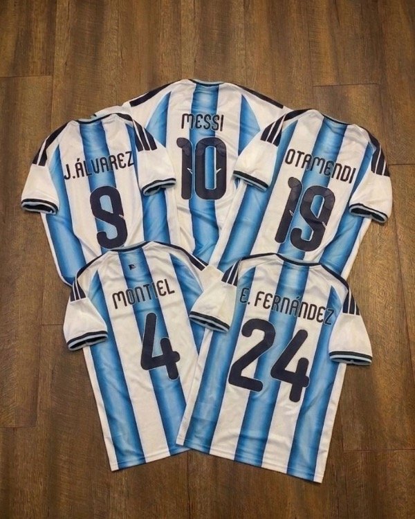Producto - Camiseta Argentina 2026 Dorsal Personalizado