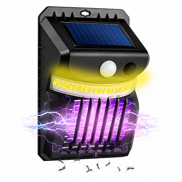 Producto - LAMPARA MATAMOSQUITO LED SOLAR PARA PARED - 0