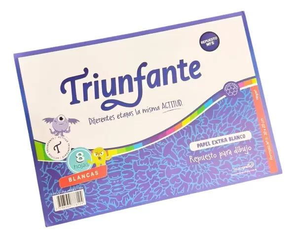 Producto - Hojas de dibujo x 8