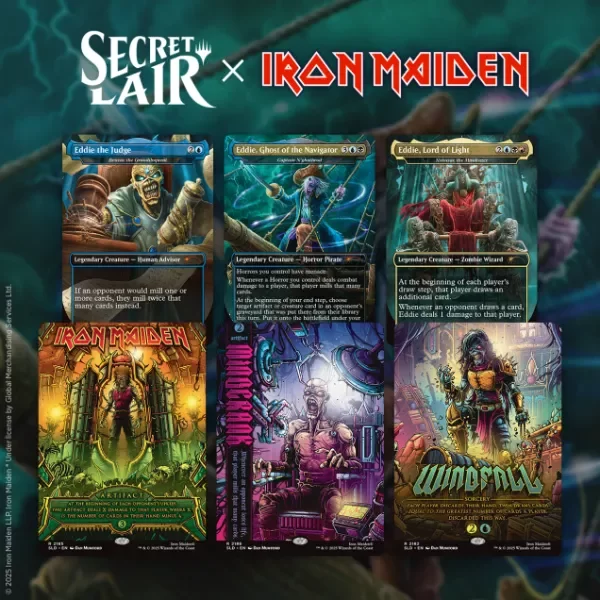 Producto - Secret Lair x Iron Maiden Eddie Unchained - NO FOIL - INGLES SELLADO