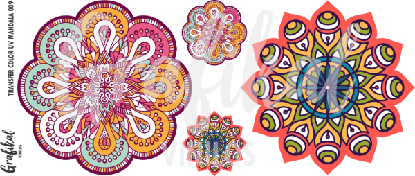 Producto - Transfer Color UV Mándala 009