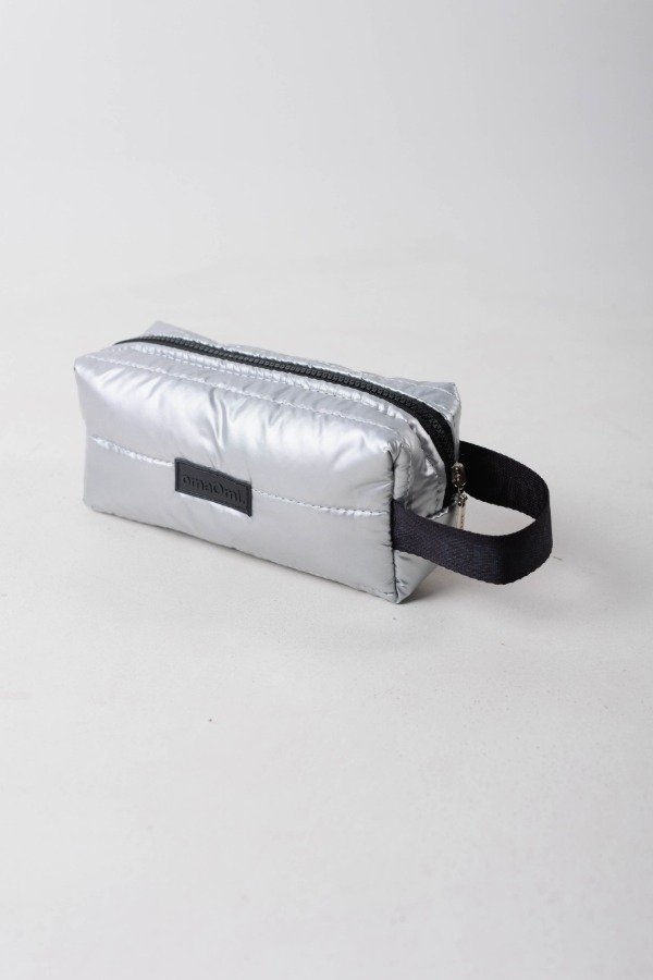 Producto - Cartuchera porta objetos DORIS ESSENTIALS plata