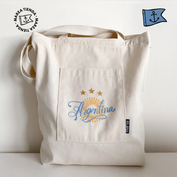 Producto - Tote Bag Argentina 3 Estrellas