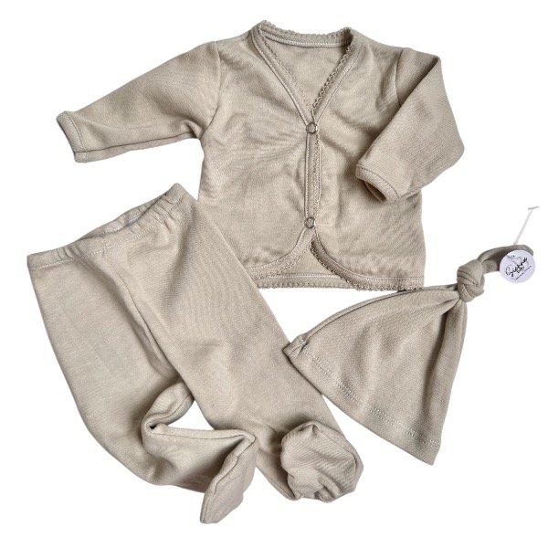 Producto - Ajuar prematuro 00 beige