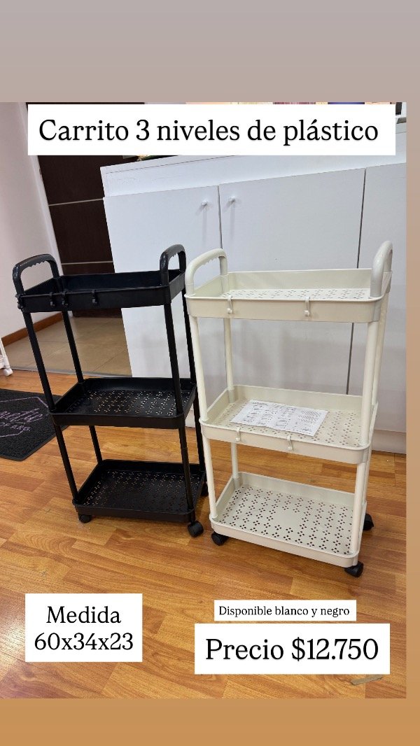 Producto - Carrito organizador plástico eco