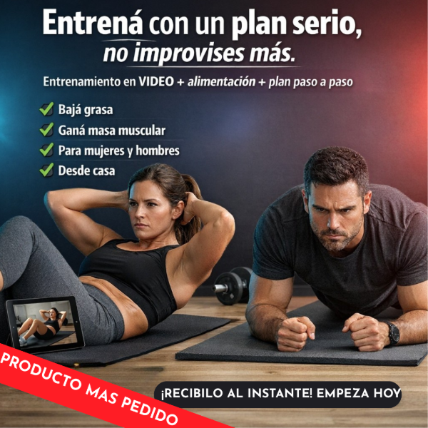 Producto - Entrenamiento Online Fitness