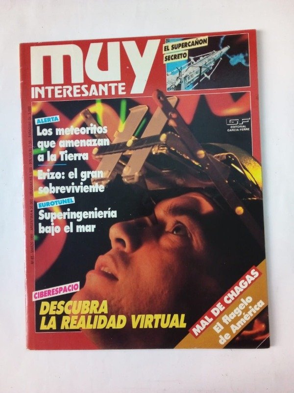 Producto - Muy interesante #65 - Descubra la realidad virtual - Marzo 1991